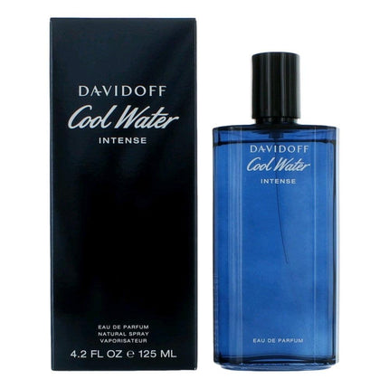 Cool Water Intense by Davidoff, 4.2 oz Eau De Parfum Spray for Men ,