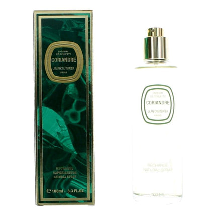 Coriandre by Jean Couturier, 3.3 oz Parfum De Toilette Refill Spray for Women ,