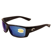 Costa Del Mar AT11OBMP Men's Cat Cay Polarized Plastic 580P Blue Mirror Lens Shiny Black Frame Sunglasses ,