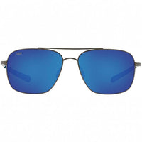 Costa Del Mar Men's Sunglasses - Canaveral Brushed Gray Titanium Frame | 006S6002 59 ,