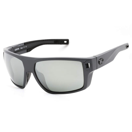 Costa Del Mar Men's Sunglasses - Diego mirrored and polarized Grey Frame | 0DGO OSGGLP ,
