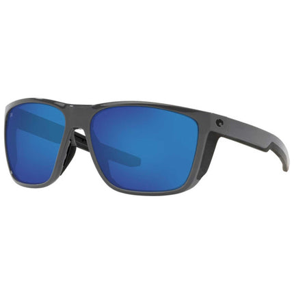 Costa Del Mar Men's Sunglasses - Ferg Shiny Grey Rectangular Frame | 0FRG298O OBMP ,