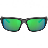 Costa Del Mar Men's Sunglasses - Green Lens Blackout Resin Frame | FANTAIL TF 01 OGMP ,