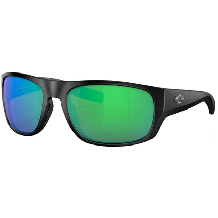 Costa Del Mar Men's Sunglasses - Green Lens Matte Black Resin Frame | TICO TCO 11 OGMP ,