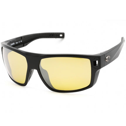 Costa Del Mar Men's Sunglasses - Hopnic Diego Matte Black Rectangular | DGO 11 OSSP ,