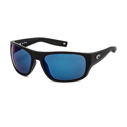 Costa Del Mar Men's Sunglasses - Hopnic Matte Black Resin Frame | TICO TCO 11 OBMP ,