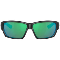 Costa Del Mar Men's Sunglasses - Matte Black Rectangular | TUNA ALLEY TA 11 OGMGLP ,