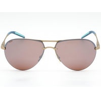 Costa Del Mar Men's Sunglasses - Matte Champagne and Blue Frame | HELO HLO 243 OBMP ,