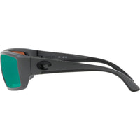Costa Del Mar Men's Sunglasses - Mirrored Lens Matte Grey Frame | FANTAIL TF 98 OGMP ,