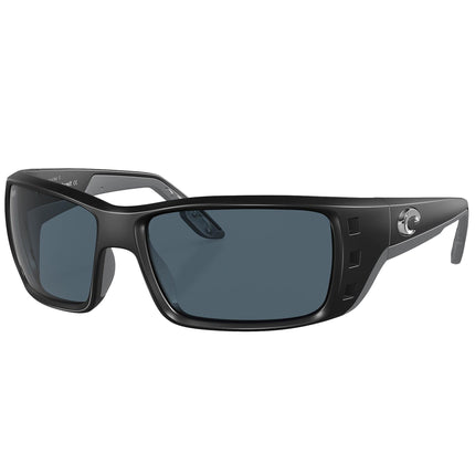 Costa Del Mar Men's Sunglasses - Permit Rectangular Gray Polarized Lens | 0PT11 OGP ,
