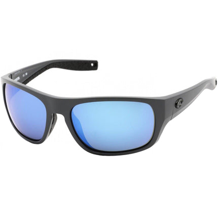 Costa Del Mar Men's Sunglasses - Tico Matte Grey Resin Frame Blue Lens | TCO98 OBMGLP ,