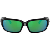 Costa Del Mar Unisex Sunglasses - Shiny Black Bio Resin Frame | CABALLITO CL 11 OGMP ,