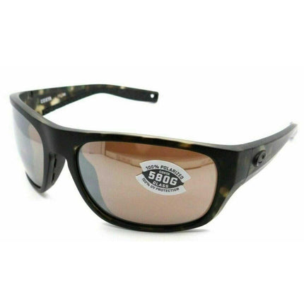 Costa Del Mar Unisex Sunglasses - Tico Matte Wetlands Frame Glass Lens | 06S9036 027 ,
