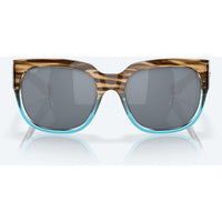 Costa Del Mar Women's Sunglasses - Waterwoman Shiny Wahoo Square | 06S9019-90191055 ,