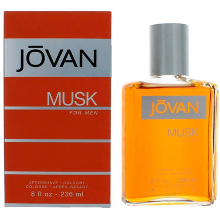 Coty Men's After Shave/Cologne - Jovan Musk Luxurious and Floral Fragrance, 8 oz ,