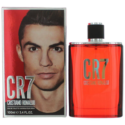 CR7 by Cristiano Ronaldo, 3.4 oz Eau De Toilette Spray for Men ,