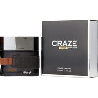 Craze Noir by Armaf, 3.4 oz Eau De Parfum Spray for Men ,