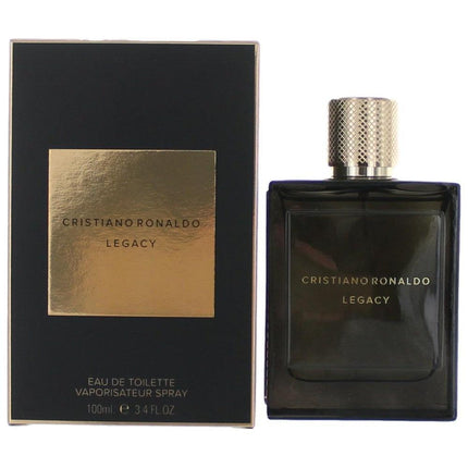 Cristiano Ronaldo Legacy by Cristiano Ronaldo, 3.4 oz Eau De Toilette Spray for Men ,