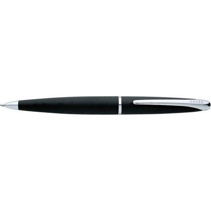 Cross Ballpoint Pen - ATX Basalt Black Tapered Silhouette with Integrated Clip | 882-3 ,