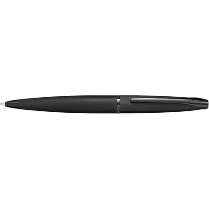 Cross Ballpoint Pen - ATX Diamond Pattern Brushed Black and Integrated Clip | 882-41 ,