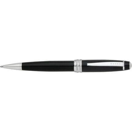 Cross Ballpoint Pen - Bailey Black with Chrome Trims Multi Grooved Centre | AT0452-7 ,