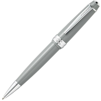 Cross Ballpoint Pen - Bailey Light High Glossy Grey and Chrome Trim Resin | AT0742-3 ,