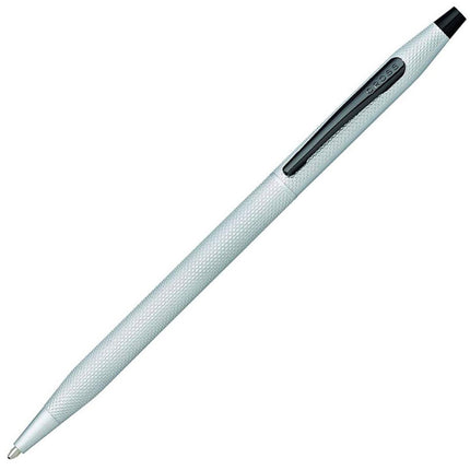 Cross Ballpoint Pen - Classic Century Diamond Pattern Brushed Chrome | AT0082-124 ,