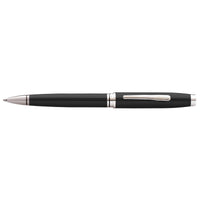 Cross Ballpoint Pen - Coventry Cap Over Barrel Black Lacquer and Chrome | AT0662-6 ,