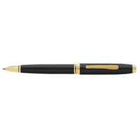 Cross Ballpoint Pen - Coventry Cap Over Barrel Black Lacquer and Gold | AT0662-11 ,