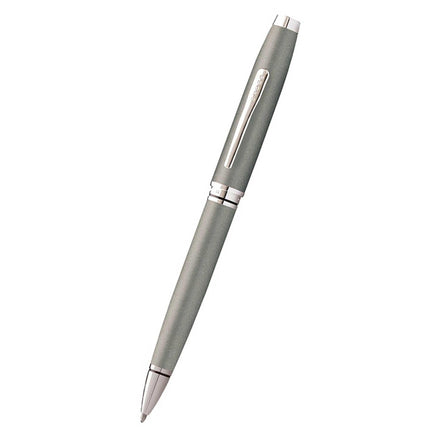 Cross Ballpoint Pen - Coventry Cap Over Barrel Grey Swivel Action Propel | AT0662-8 ,
