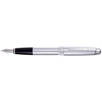 Cross Fountain Pen - Bailey Chrome Finish and Stainless Steel Nib, Medium | AT0456-10MS ,