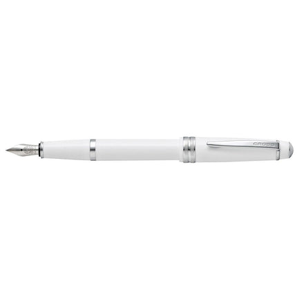 Cross Fountain Pen - Bailey Light Polished White Resin, Medium | AT0746-2MS ,