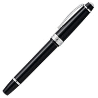 Cross Fountain Pen - Bailey Polished Black with Chrome Trims, Medium | AT0746-1MS ,