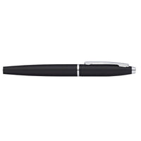 Cross Fountain Pen - Calais Matte Black Chrome Appointments, Medium | AT0116-14MS ,