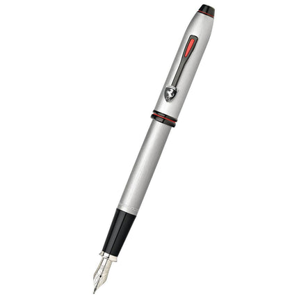 Cross Fountain Pen - Scuderia Ferrari Townsend, Brushed Aluminum | FR0046-61 ,