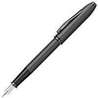 Cross Fountain Pen - Townsend Matte Black PVD Stainless Steel Fine Nib | AT0046-60FS ,