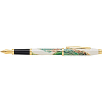 Cross Fountain Pen - Wanderlust Borneo Click Off Cap ,