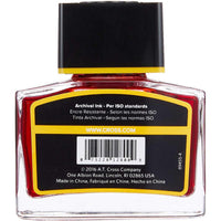 Cross Ink Bottle - Red Single Fountain Pen, 62.5 ml | 8945S-4 ,