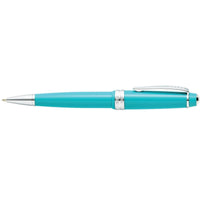 Cross Light Ballpoint Pen - Bailey Teal and Silver Twist Action Propel | AT0742-6 ,