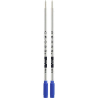 Cross Refill - Blue Ink Fine Size Point for Standard Ballpoint Pen, 2 Pack | 8512-2 ,