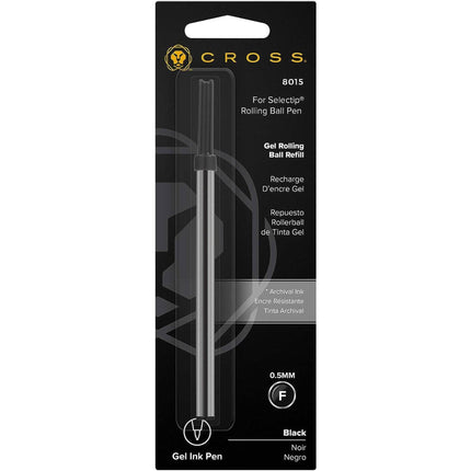 Cross Refill - Selectip Black Ink Fine Point Authentic Gel Rolling Ball Pen | 8015 ,