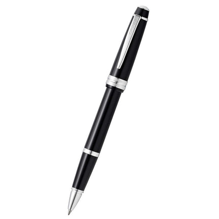 Cross Rollerball Pen - Bailey Light Resin Finish with Chrome Trims, Black | AT0745-1 ,