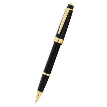 Cross Rollerball Pen - Bailey Light Resin with Gold Tone Trims, Black | AT0745-9 ,