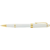 Cross Rollerball Pen - Bailey Light Resin with Gold Tone Trims, White | AT0745-10 ,