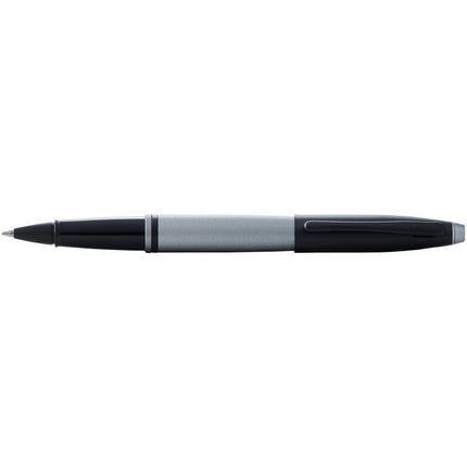 Cross Rollerball Pen - Calais Matte Grey and Black Lacquer Click Off | AT0115-26 ,