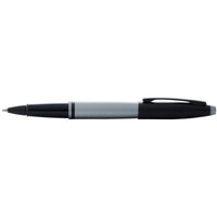 Cross Rollerball Pen - Calais Matte Grey and Black Lacquer Click Off | AT0115-26 ,