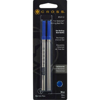 Cross Rollerball Pen Refill - Selectip Blue Gel 0.7 mm, Pack of 2 | 8521-2 ,