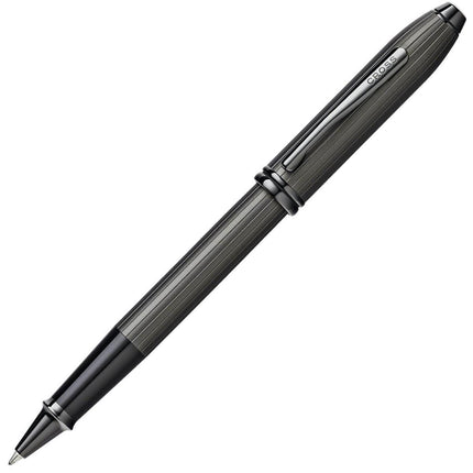 Cross Rollerball Pen - Townsend Matte Black PVD Finish Click-off Cap | AT0045-60 ,