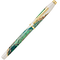 Cross Rollerball Pen - Wanderlust White Lacquer with Chrome Plated | AT0755 ,