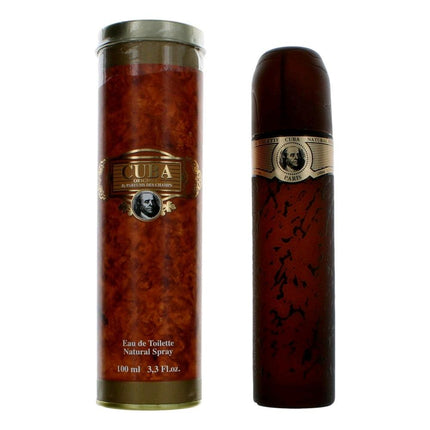 Cuba Gold by Cuba, 3.3 oz Eau De Toilette Spray for Men ,